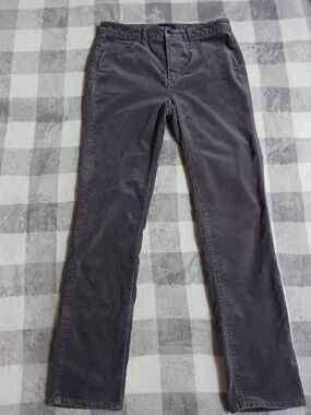 Women's Grey Corduroy Pants